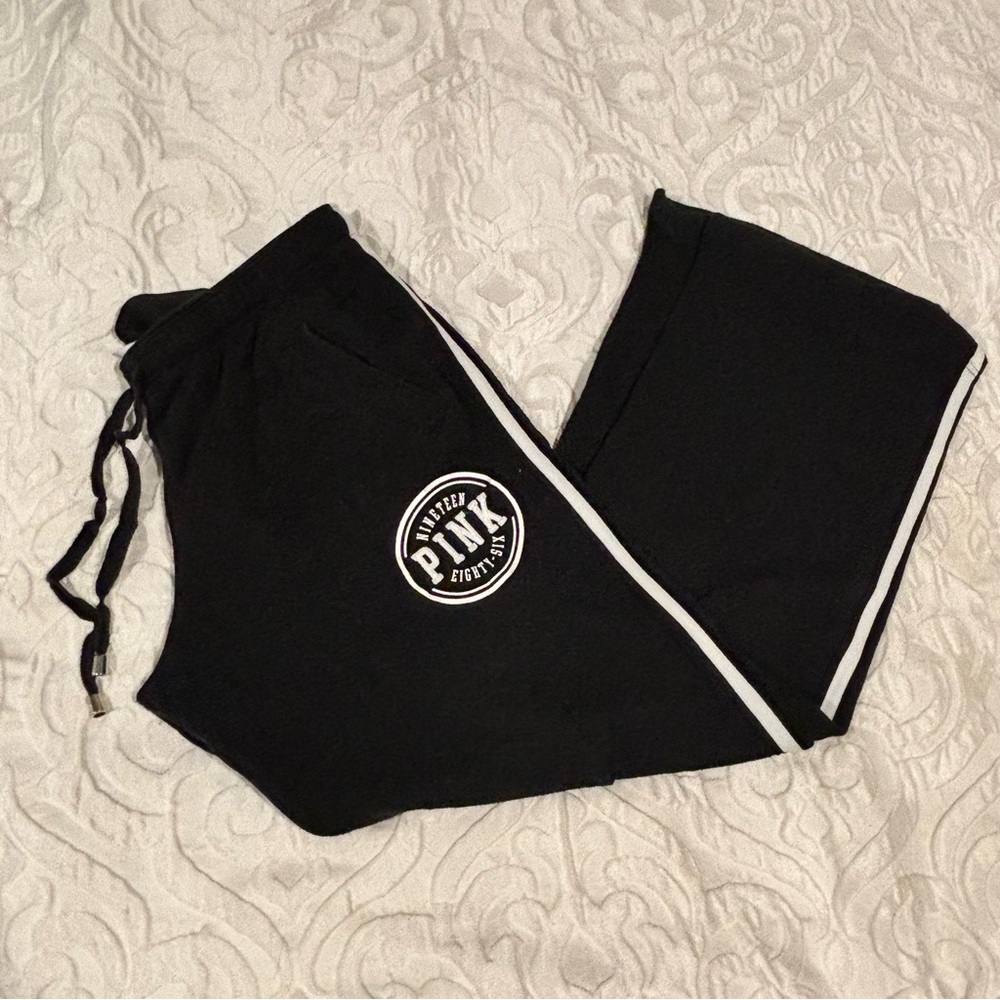 PINK Victoria's Secret Black Sweatpants
